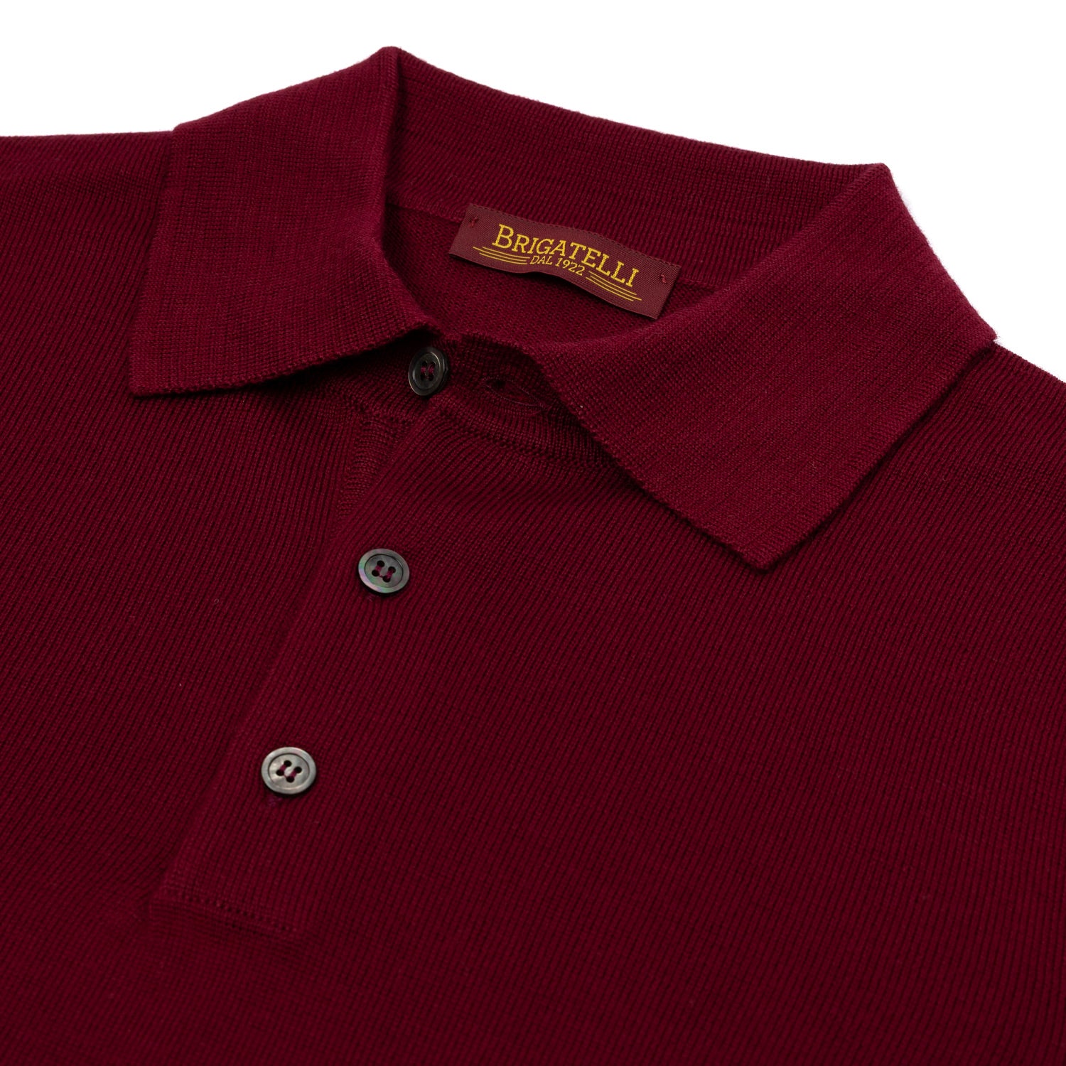 Brigatelli dal 1922 per Michael Jondral: Strickpolo aus feinster Merinowolle - 12 Gauge Merino Extrafine
